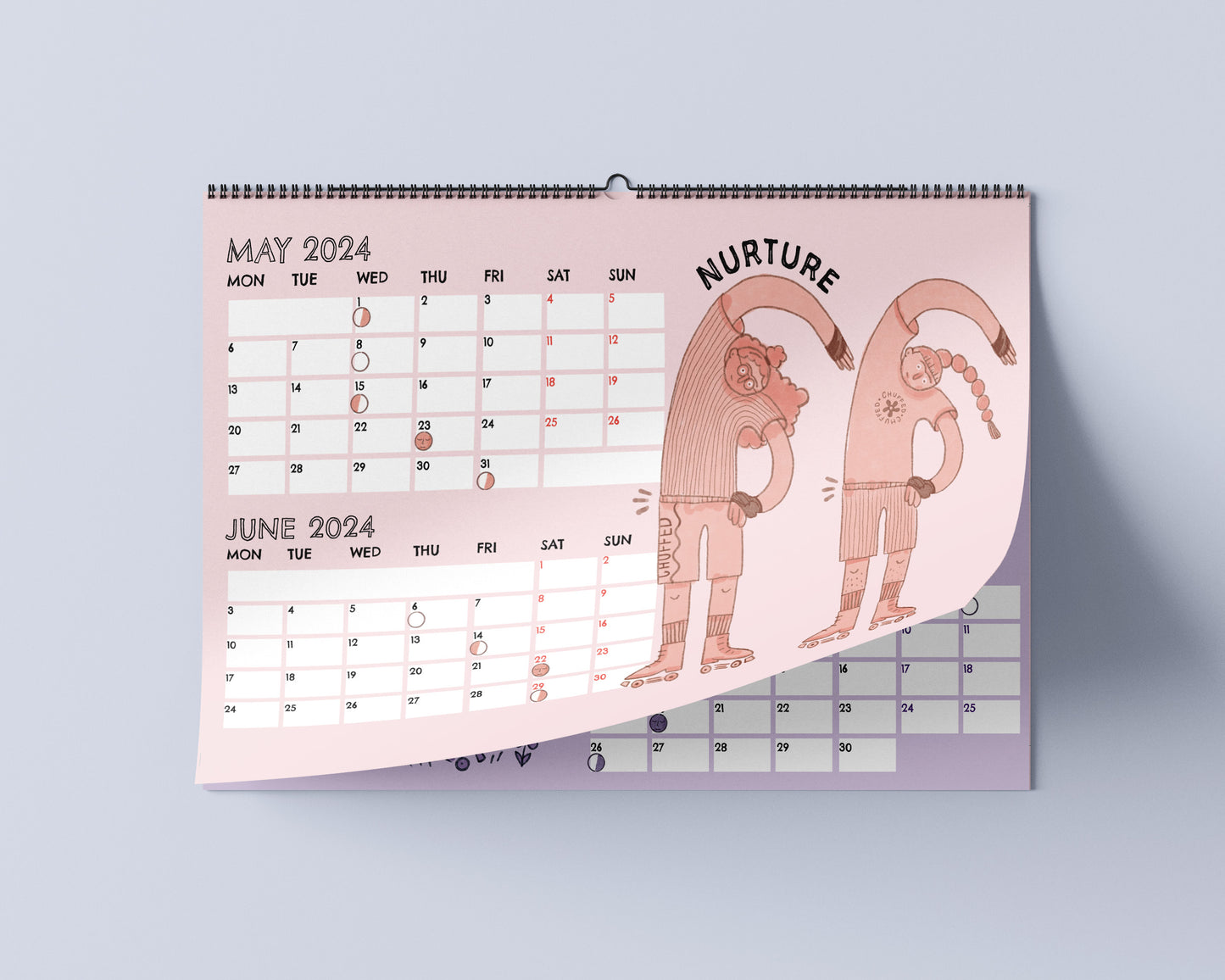 CHUFFED SKATES 2024 CALENDAR
