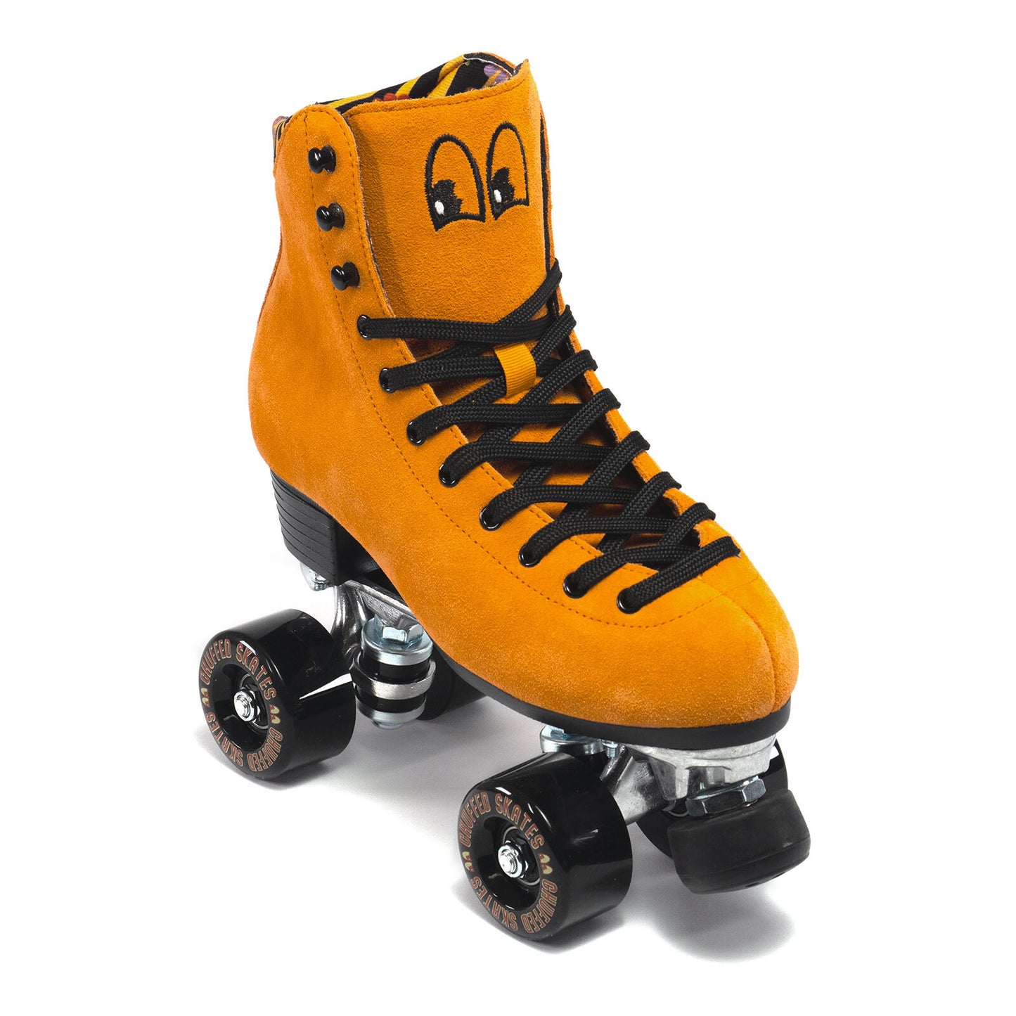 Orange Chuffed Roller Skates