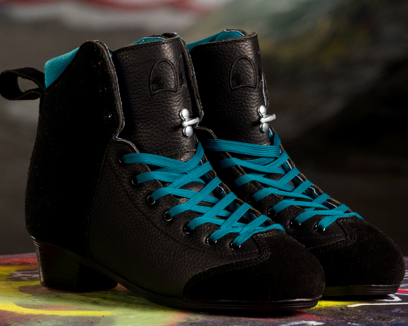Chuffed Skates PRO BOOT - Lanna Thornhill - Black Leather Roller Skate Boot