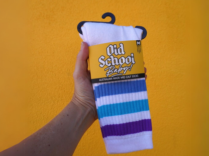 Old School Skate Socks - Various Colours