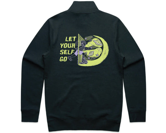 'Let Yourself Go' Zip Sweater