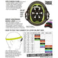 S-One Helmet Lifer Black on Black Leopard Hosoi