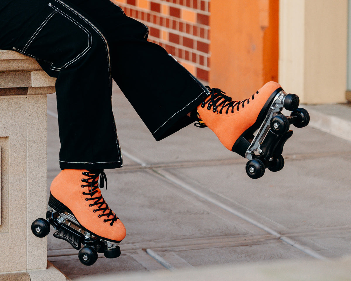 Chuffed Skates PRO BOOT - Wild Thing - Orange Roller Skates