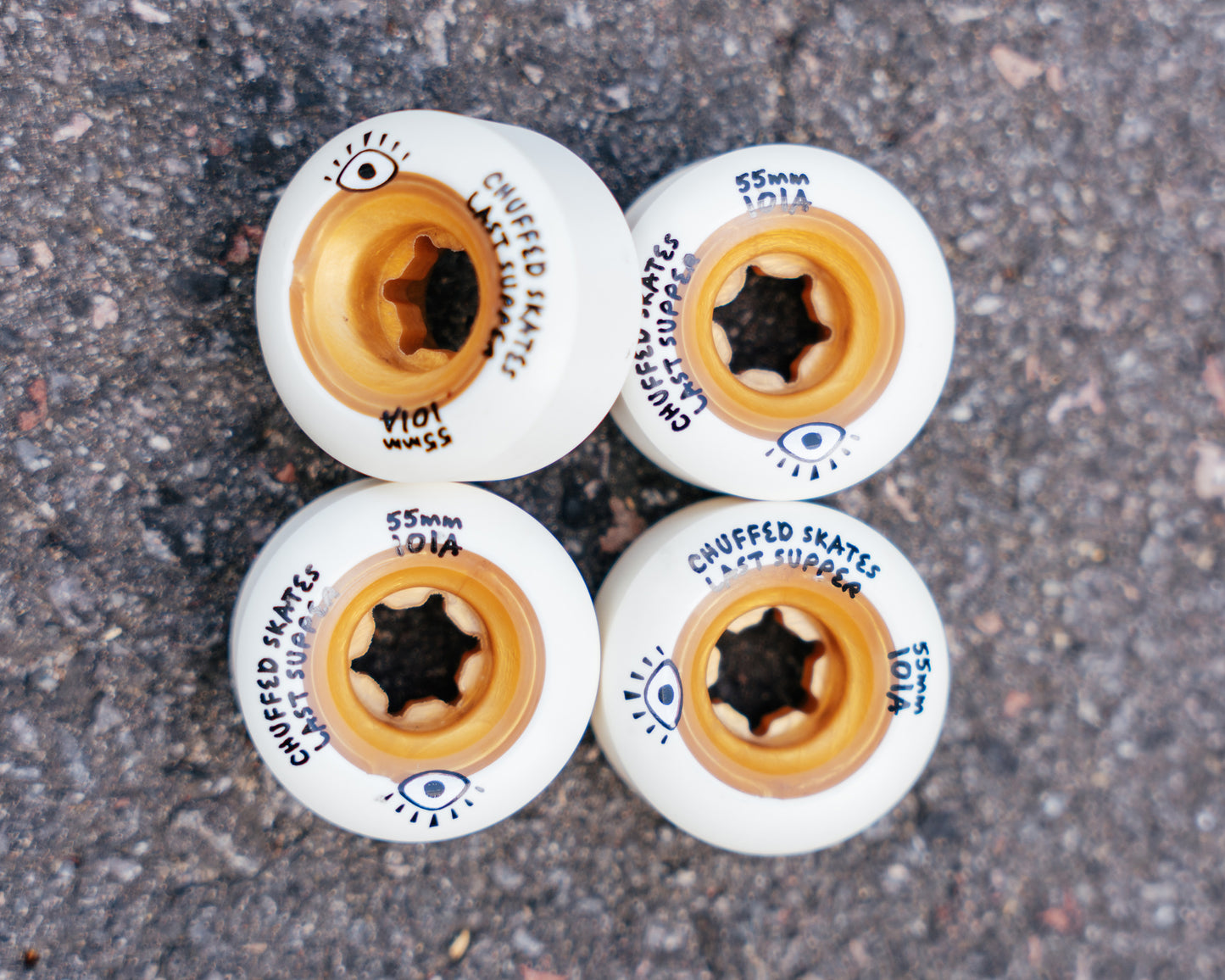 Last Supper x Chuffed Skates - AMIGO WHEELS