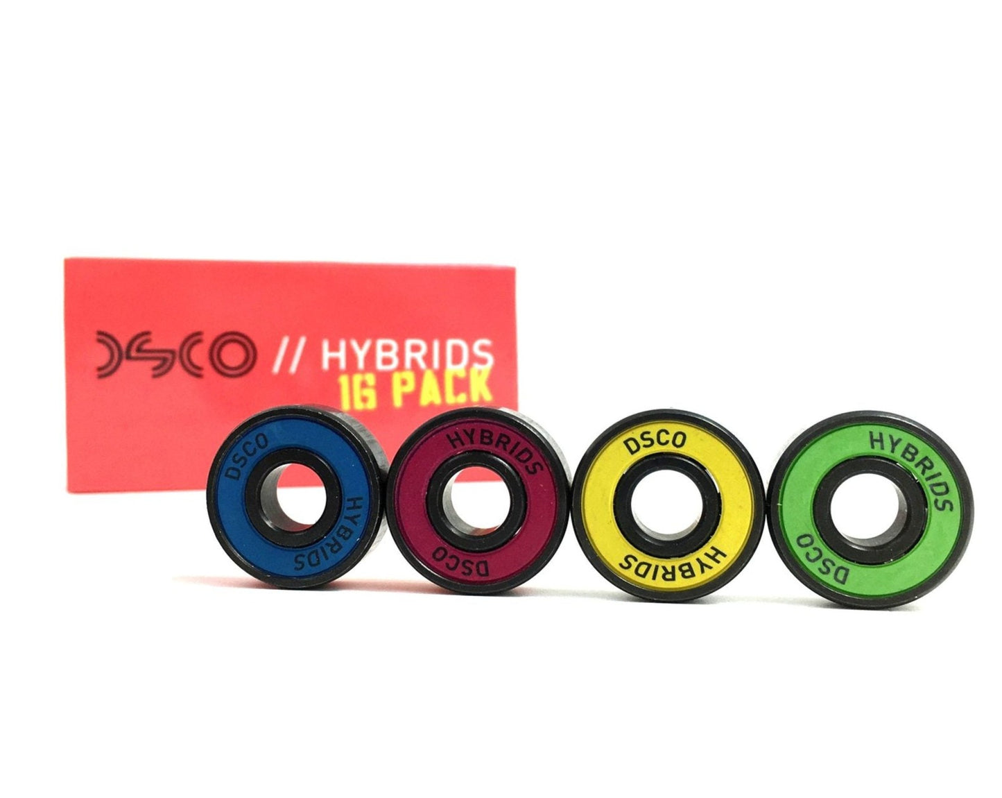 DSCO Hybrid Steel/Ceramic Bearings - 16pk