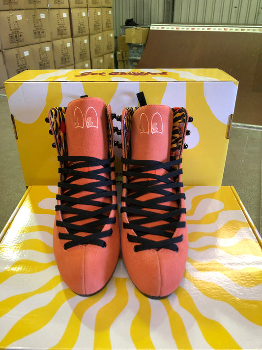 Seconds Sale - Pro boot - Wild thing orange size 9.5