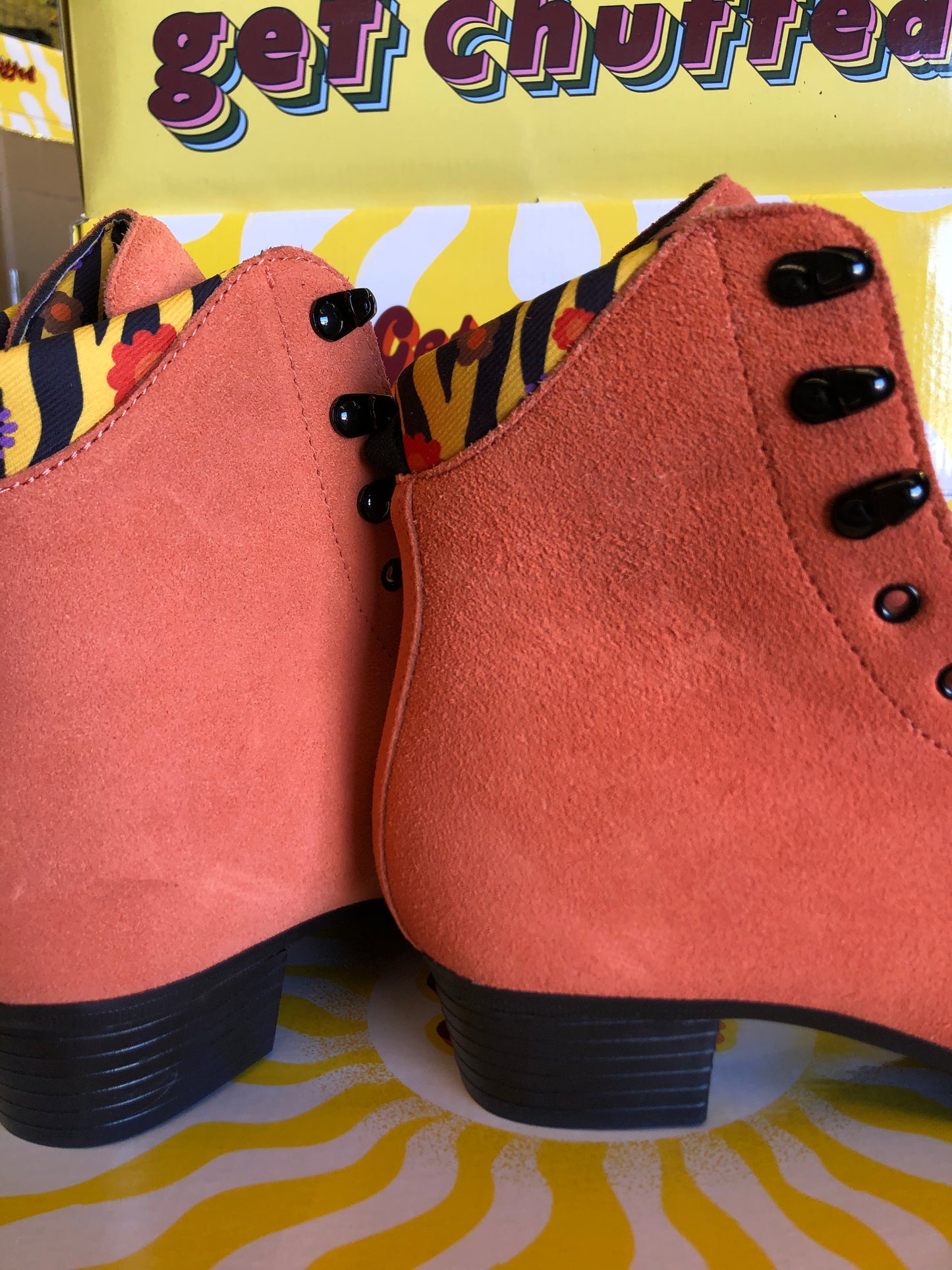 Seconds Sale - Pro boot - Wild thing orange size 9.5
